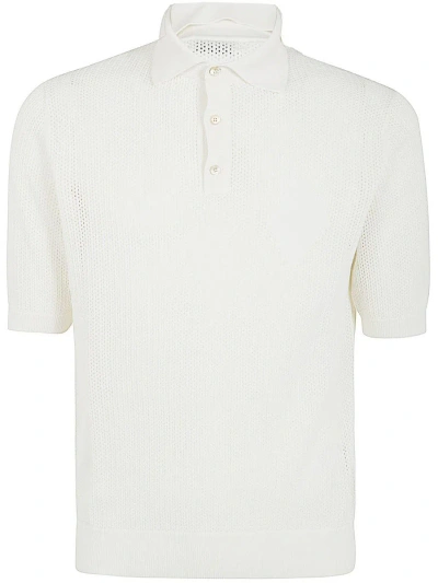 Ballantyne Polo Neck Pullover Clothing In White