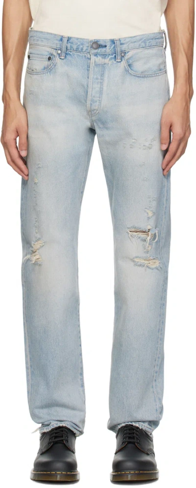 John Elliott Men's The Daze Dartmouth Straight-leg Jeans