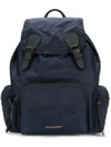 BURBERRY THE LARGE RUCKSACK IN TECHNICAL NYLON AND LEATHER,402093712279254