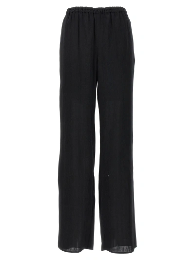 Loulou Studio Amata Pants In Black