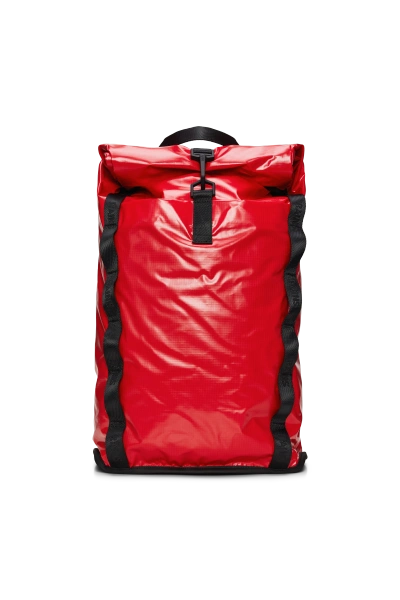 Rains Sibu Rolltop Rucksack In Fire