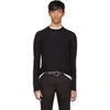 PRADA Black Cashmere Crewneck Sweater