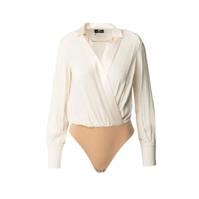 Elisabetta Franchi Shirts In Neutrals