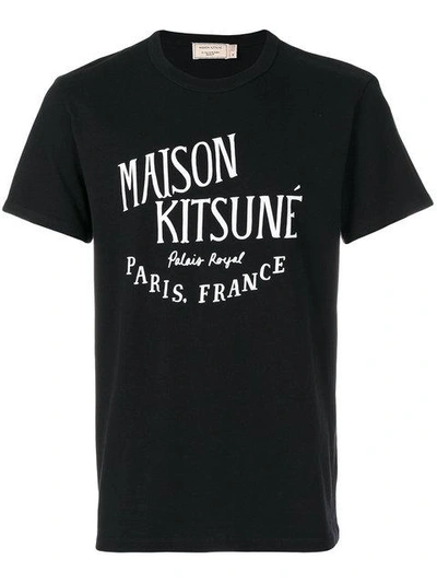 Maison Kitsuné Logo贴花t恤