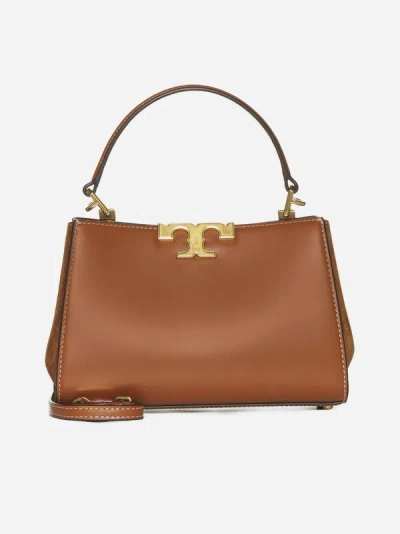 Tory Burch Mini Eleanor Handbag In Whiskey