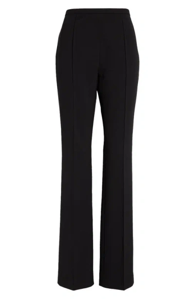 The Row Desmy Stretch Wool Blend Pants In Black