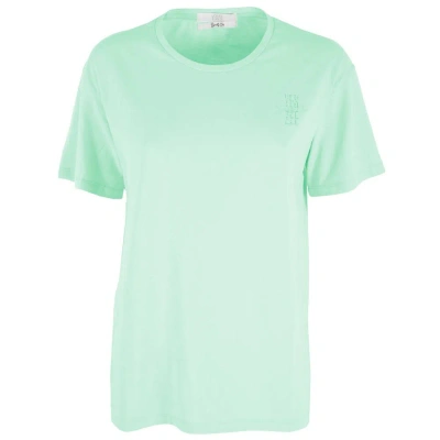 Yes Zee Cotton Tops & Women's T-shirt In Green