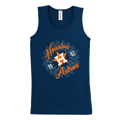 Soft As A Grape Kids' Girls Youth  Navy Houston Astros Tank Top