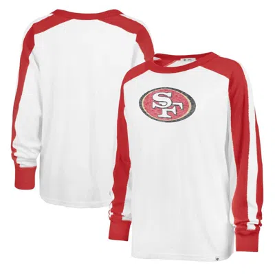 47 ' White San Francisco 49ers Premier Caribou Long Sleeve T-shirt