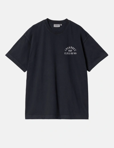 Carhartt -wip S/s Class Of 89 T-shirt (loose) In Navy Blue