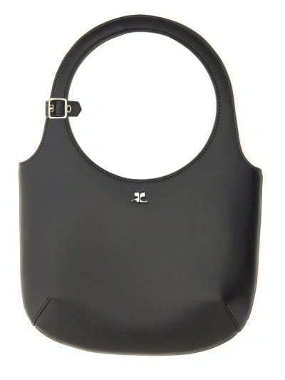 Courrèges Bag "holy" In Black
