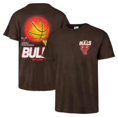 47 ' Brown Chicago Bulls Vintage Tubular Dagger Tradition Premium T-shirt