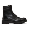 GIVENCHY Black Tank Boots