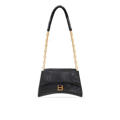 Balenciaga Downtown Xs Shoulder Bag In Black