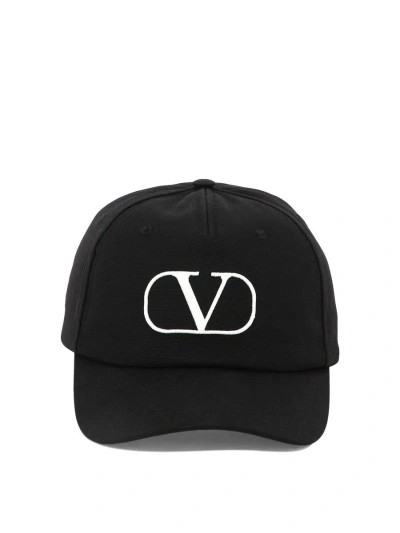 Valentino Garavani "vlogo" Cap In Black