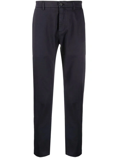 Department 5 Department Five Prince Gabardine Stretch Chino Pants In Blue