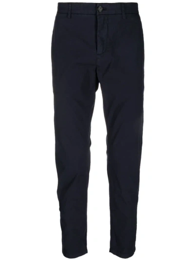 Department 5 Department Five Prince Popeline Stretch Chino Pants In Blue