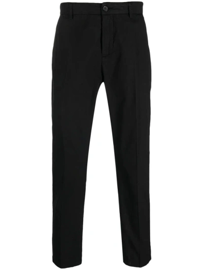 Department 5 Department Five Prince Popeline Stretch Chino Trousers In Black