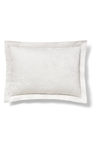 Ralph Lauren Bethany Floral Jacquard Pillow Sham In Parchment