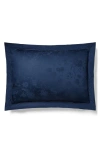 Ralph Lauren Bethany Floral Jacquard Pillow Sham In Polo Navy