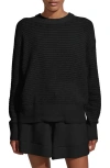 Varley Kershaw Crewneck Sweater In Black