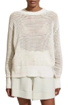 Varley Kershaw Crewneck Sweater In White