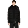 Moncler Montgenevre Light Flannel Down Jacket In 999 Black