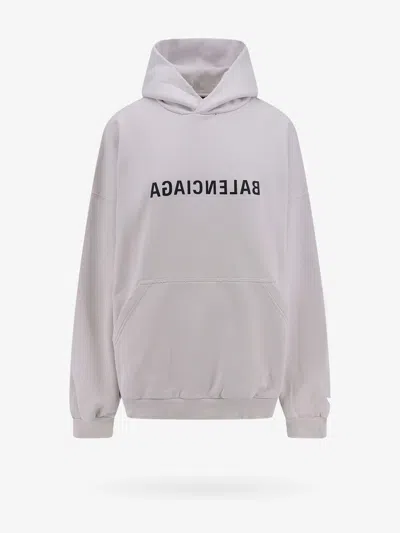 Balenciaga Sweatshirt In White