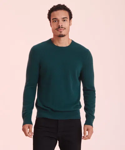 Naadam Limited Edition Embroidery - Men's Original Cashmere Sweater In Pine