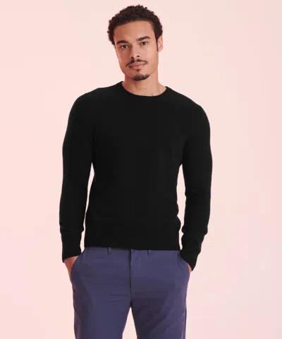 Naadam Limited Edition Embroidery - Men's Original Cashmere Sweater In Black