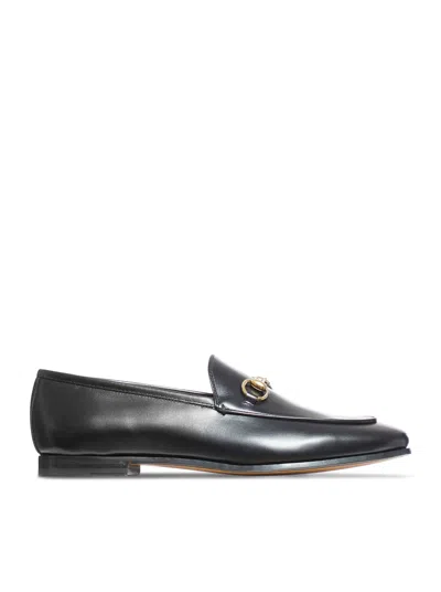 Gucci Jordaan Women`s Loafers In Black