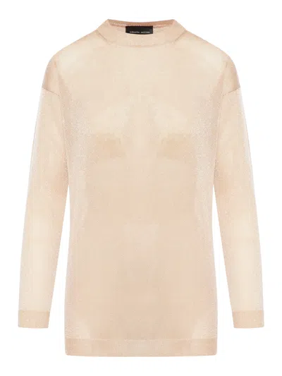 Roberto Collina Long-sleeved Shirt In Nude & Neutrals