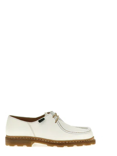 Paraboot Michael Derby Shoes In White