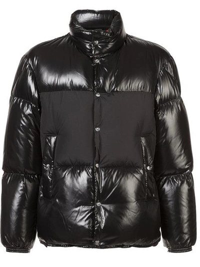 Moncler Aynard Laquè Nylon Down Jacket In Black | ModeSens
