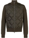 MONCLER MONCLER STEPHAN QUILTED JACKET - GREEN,94111009755112278074