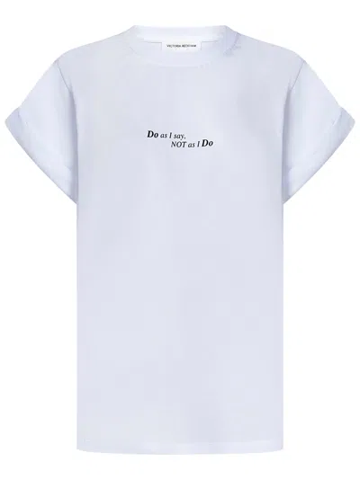 Victoria Beckham T-shirt  In Bianco