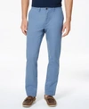TOMMY HILFIGER MEN'S TH FLEX STRETCH CUSTOM-FIT CHINO PANT, CREATED FOR MACY'S