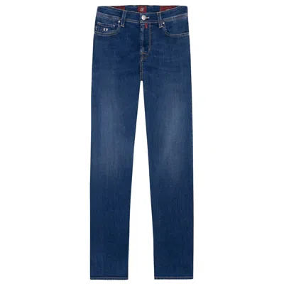 Tramarossa Blue Cotton Jeans & Trouser
