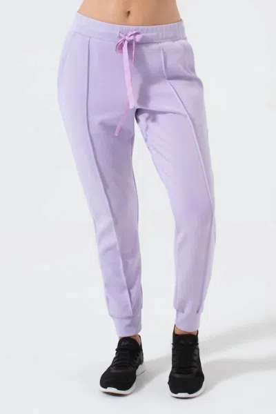 Nux Active Sleek Jogger In Lilac In Blue