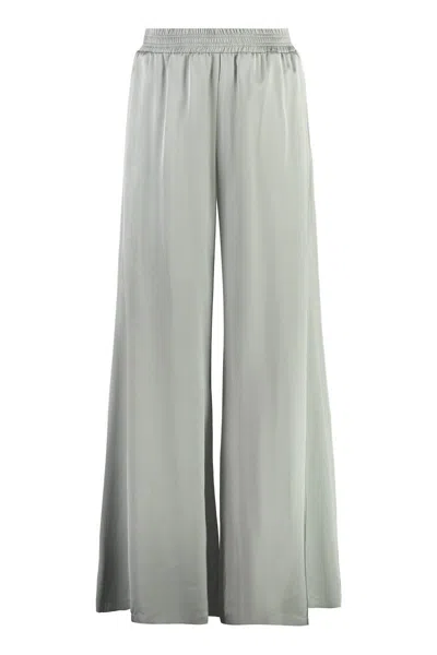 Fabiana Filippi Wide-leg Trousers In Grey