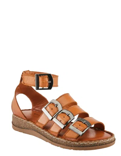 Spring Step Shoes Alexcia Sandals In Camel In Brown