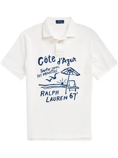 Polo Ralph Lauren Classic Polo Clothing In White