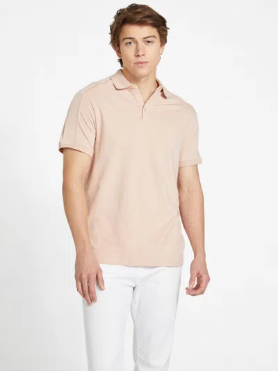 Guess Factory Eco Kona Polo In Pink