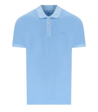 Woolrich Mackinack Light Blue Polo Shirt