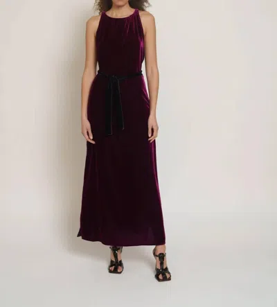 Katharine Kidd Delilah Dress In Cranberry In Pink