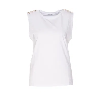 Patrizia Pepe T-shirts And Polos White In Bianco