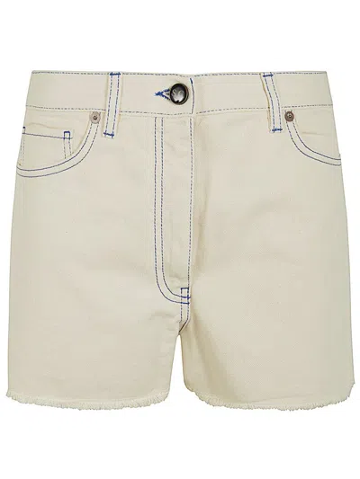 Semicouture Lorence Shorts Clothing In Ivory