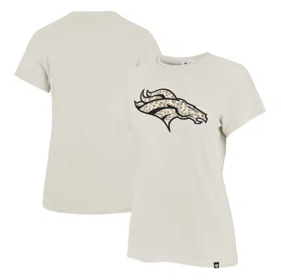 47 ' Cream Denver Broncos Panthera Frankie T-shirt