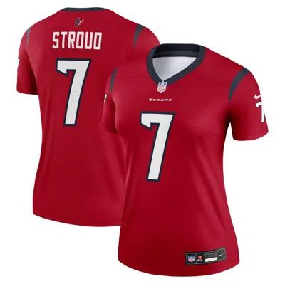 Nike C.j. Stroud Red Houston Texans  Legend Jersey