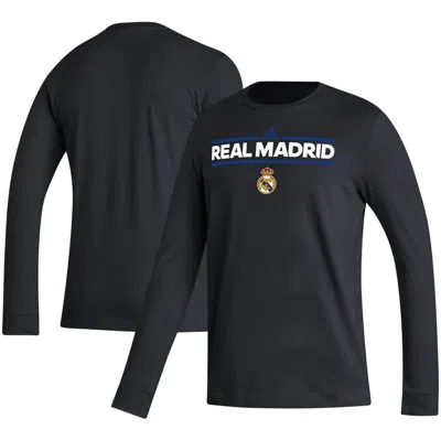 Adidas Originals Adidas Black Real Madrid Dassler Long Sleeve T-shirt